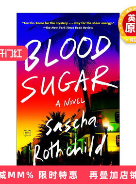 英文原版 Blood Sugar 血糖 犯罪悬疑小说 Sascha Rothchild英文版 进口英语原版书籍