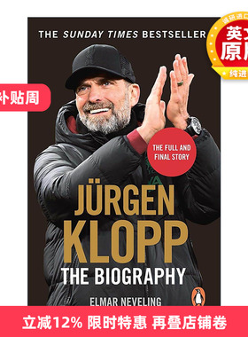 英文原版 Jürgen Klopp 尤尔根·克洛普传记 利物浦主教练 英文版 进口英语原版书籍
