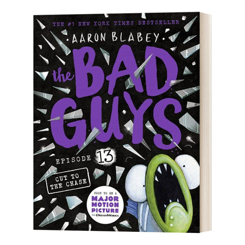 英文原版 the bad guys in cut to the chase 我是大坏蛋13 英文版