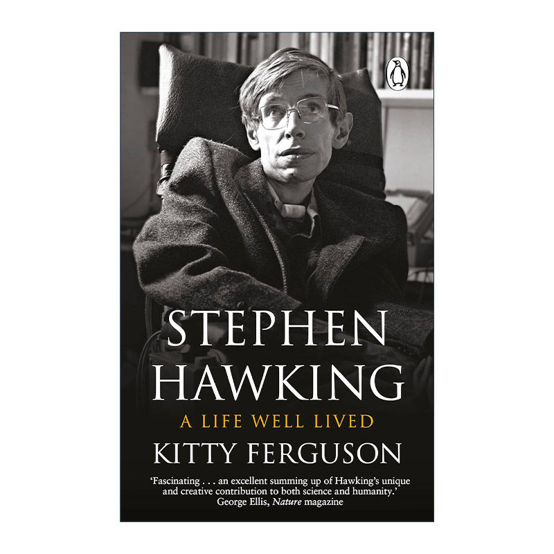 英文原版 Stephen Hawking 时空旅行的梦想家 史蒂芬霍金传记 英文版 进口英语原版书籍