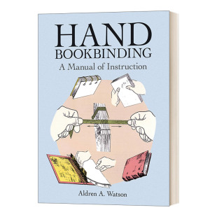 书籍手工装 Hand 英文原版 订使用手册 进口英语原版 英文版 Bookbinding 书籍 Manual 修订版 Instruction