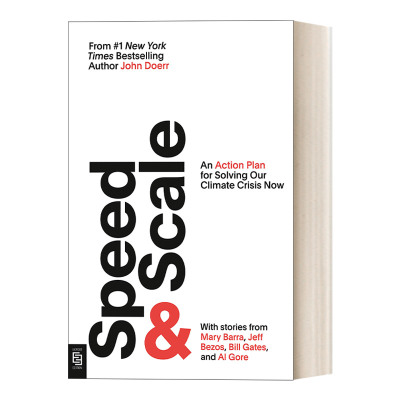 英文原版 Speed and Scale 速度与规模:解决气候危机的行动计划 经济 John Doerr 英文版 进口英语原版书籍