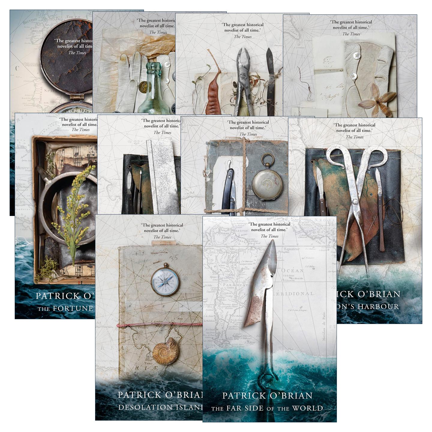 英文原版 Aubrey-Maturin 怒海争锋系列1-10册 帕特里克·奥布莱恩 舰长与司令官 大舰舰长 战舰惊奇号 英文版 进口英语原版书籍