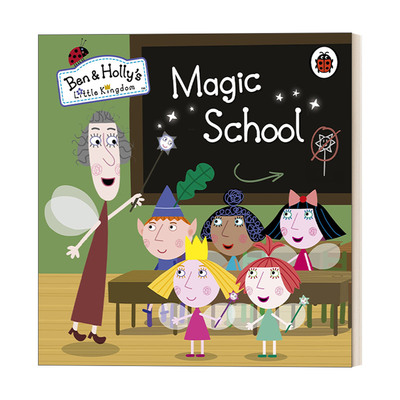 英文原版 Ben and Holly's Little Kingdom Magic School 班班和莉莉的小王国 魔法学校 儿童纸板书 英文版 进口英语原版书籍