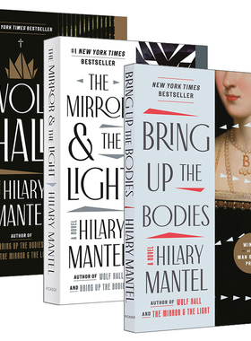 英文原版 Wolf Hall Trilogy 狼厅1-3册 历史小说 Hilary Mantel 提堂 镜与光 英文版 进口英语原版书籍