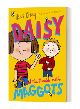 英文原版 Daisy and the Trouble with Maggots 黛西和蛆虫的麻烦 鬼马精灵黛西系列 英文版 进口英语原版书籍儿童全英语书