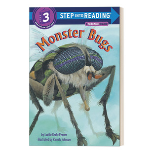 英文原版 Step into Reading 3 - Monster Bugs 怪物臭虫 兰登分级阅读3 英文版 进口英语原版书籍