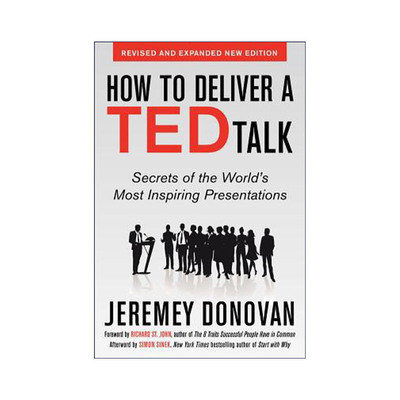 英文原版 How to Deliver a TED Talk 英文版 进口英语原版书籍