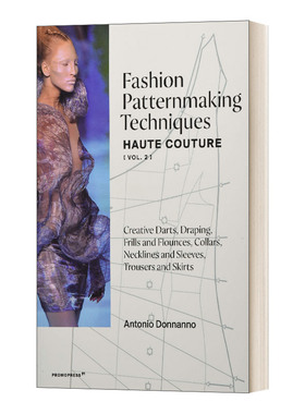英文原版 Fashion Patternmaking Techniques Haute Couture Vol. 2 时裝图案制作技巧 高级定制 第2卷 英文版 进口英语原版书籍
