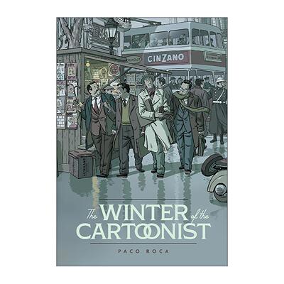 英文原版 The Winter of the Cartoonist 漫画家的冬天 西班牙动画电影皱纹编剧帕科·罗卡 精装 英文版 进口英语原版书籍