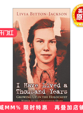 英文原版 I Have Lived a Thousand Years 如历千年 在大屠杀中长大 英文版 进口英语原版书籍