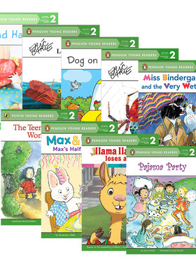 美国企鹅分级阅读第二阶段9本套装 英文原版 Penguin Young Readers L2 英文版进口原版儿童英语读物书籍 附全彩插图