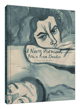 英文原版 I Never Promised You a Rose Garden 我从未许诺你一个玫瑰园 精神病主题 漫画家Mannie Murp 英文版 进口英语原版书籍