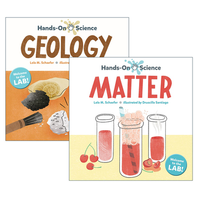 英文原版 Hands-On Science 实践科学系列2册 儿童STEM科普百科精装绘本 Druscilla Santiago 英文版 进口英语原版书籍