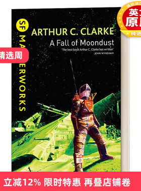 英文原版小说 A Fall of Moondust 月海沉船 阿瑟·克拉克 英文版 进口英语原版书籍