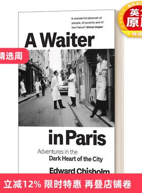 英文原版 A Waiter in Paris 巴黎的服务员 英文版 进口英语原版书籍