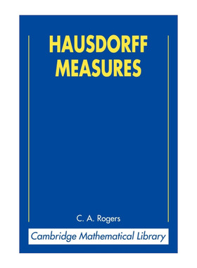 英文原版 Hausdorff Measures 豪斯多夫测度 剑桥数学图书馆系列 英文版 进口英语原版书籍