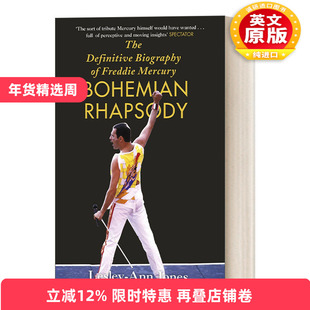 英文原版 Bohemian Rhapsody 波西米亚狂想曲 弗雷迪墨丘利传 奥斯卡、金球奖获奖影片背后的真实故事 英文版 进口英语原版书籍