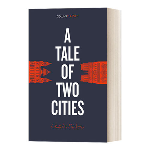 英文原版 Collins Classics — A Tale Of Two Cities 柯林斯经典文学系列 双城记 查尔斯·狄更斯 英文版 进口英语原版书籍