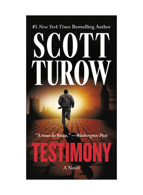英文原版 Testimony 证词 Scott Turow 英文版 进口英语原版书籍