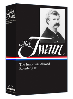 英文原版 Mark Twain The Innocents Abroad  Roughing It 马克 吐温 海外的无辜者 艰难度日 精装 英文版 进口英语原版书籍