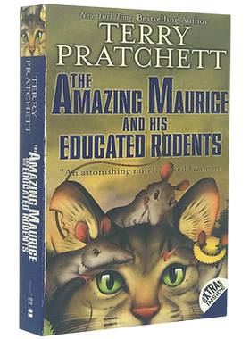 正版 Discworld 碟形世界 猫和少年魔笛手 英文原版小说书 The Amazing Maurice and His Educated Rodents 进口书籍英文版