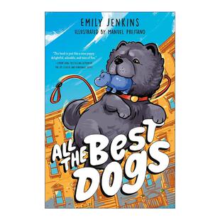 英文原版 All the Best Dogs 所有很好的狗狗 儿童动物小说 玩具历险记作者艾米莉·杰肯斯 精装 英文版 进口英语原版书籍