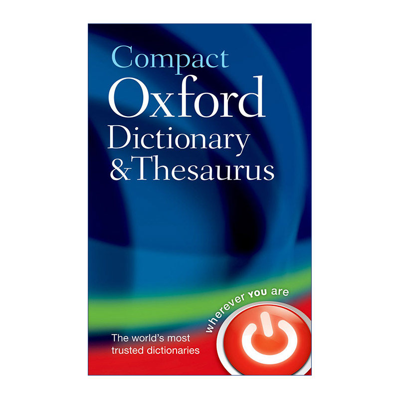 英文原版 Compact Oxford Dictionary & Thesaurus 牛津简明词典和同义词词典 精装 英文版 进口英语原版书籍