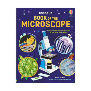英文原版 Usborne Book of the Microscope 显微镜的世界 尤斯伯恩儿童科普百科读物精装 英文版 进口英语原版书籍