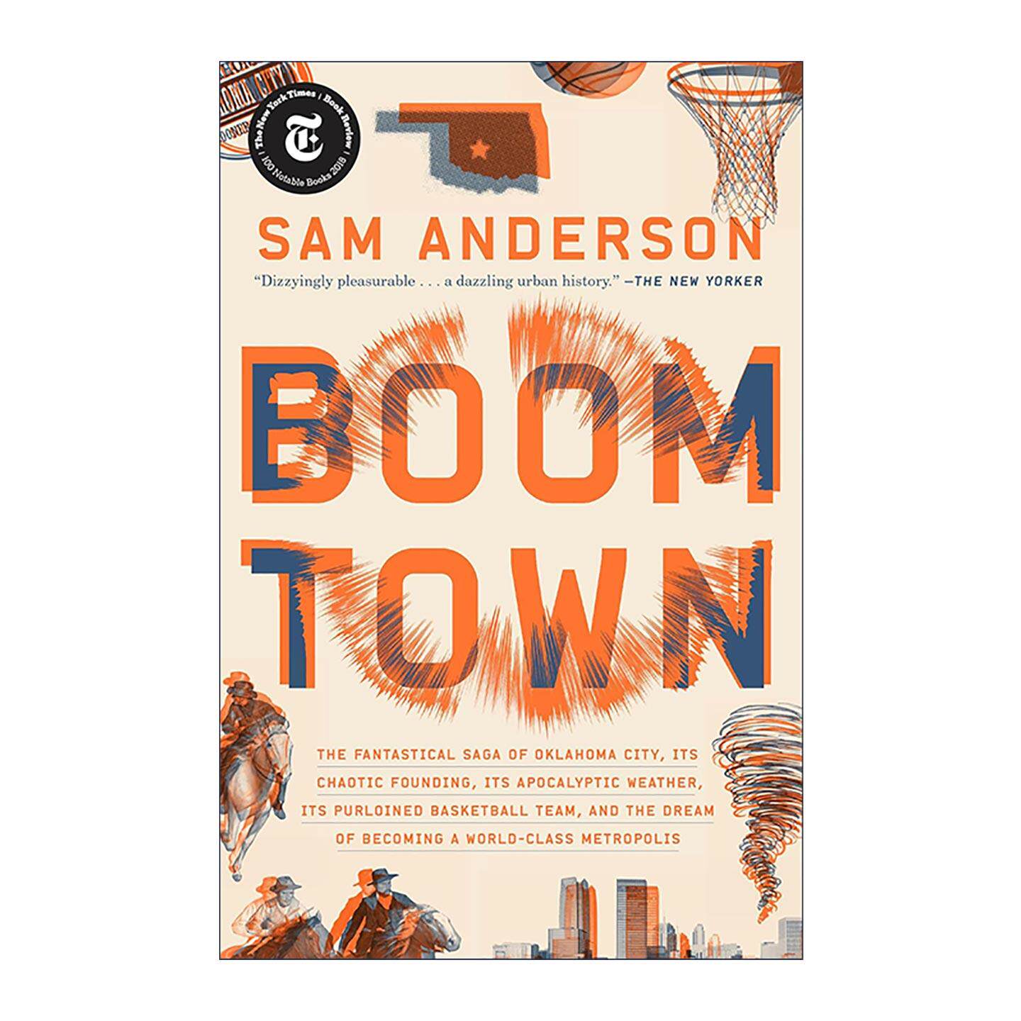 英文原版 Boom Town 新兴城市 俄克拉荷马城的奇幻传奇 被盗的篮球队 经济学人年度好书 英文版 进口英语原版书籍