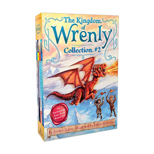 英文原版 The Kingdom of Wrenly Collection 2 儿童魔法故事 Wrenly王国系列5-8册盒装 英文版 进口英语原版书籍