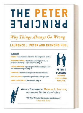 英文原版 The Peter Principle 彼得原理 揭露公司充满无能人物的理由 管理书籍 英文版 进口英语原版书籍