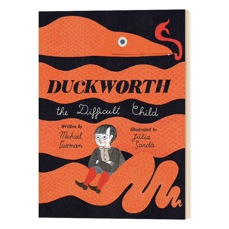 英文原版绘本 Duckworth the Difficult Child问题少年达克沃斯精装 Julia Sarda插画英文版儿童全英语书