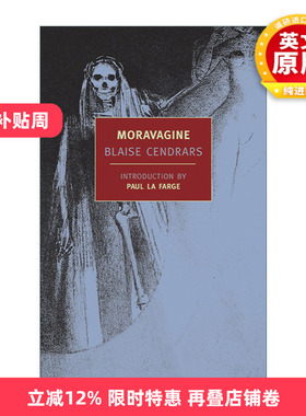 英文原版 Moravagine New York Review Books Classics 莫哈瓦金 黑色幽默小说 Blaise Cendrars 英文版 进口英语原版书籍