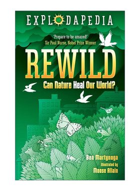 英文原版 Explodapedia: Rewild 爆炸科普系列 恢复自然 英文版 进口英语原版书籍