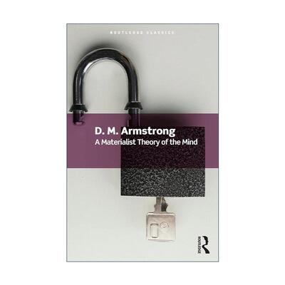 英文原版 A Materialist Theory of the Mind 心灵的唯物主义理论 Routledge Classics系列 英文版 进口英语原版书籍