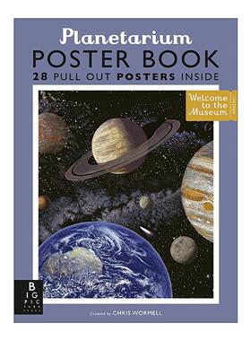 英文原版 Planetarium Poster Book 欢迎来到博物馆 天文馆 海报书 英文版 进口英语原版书籍