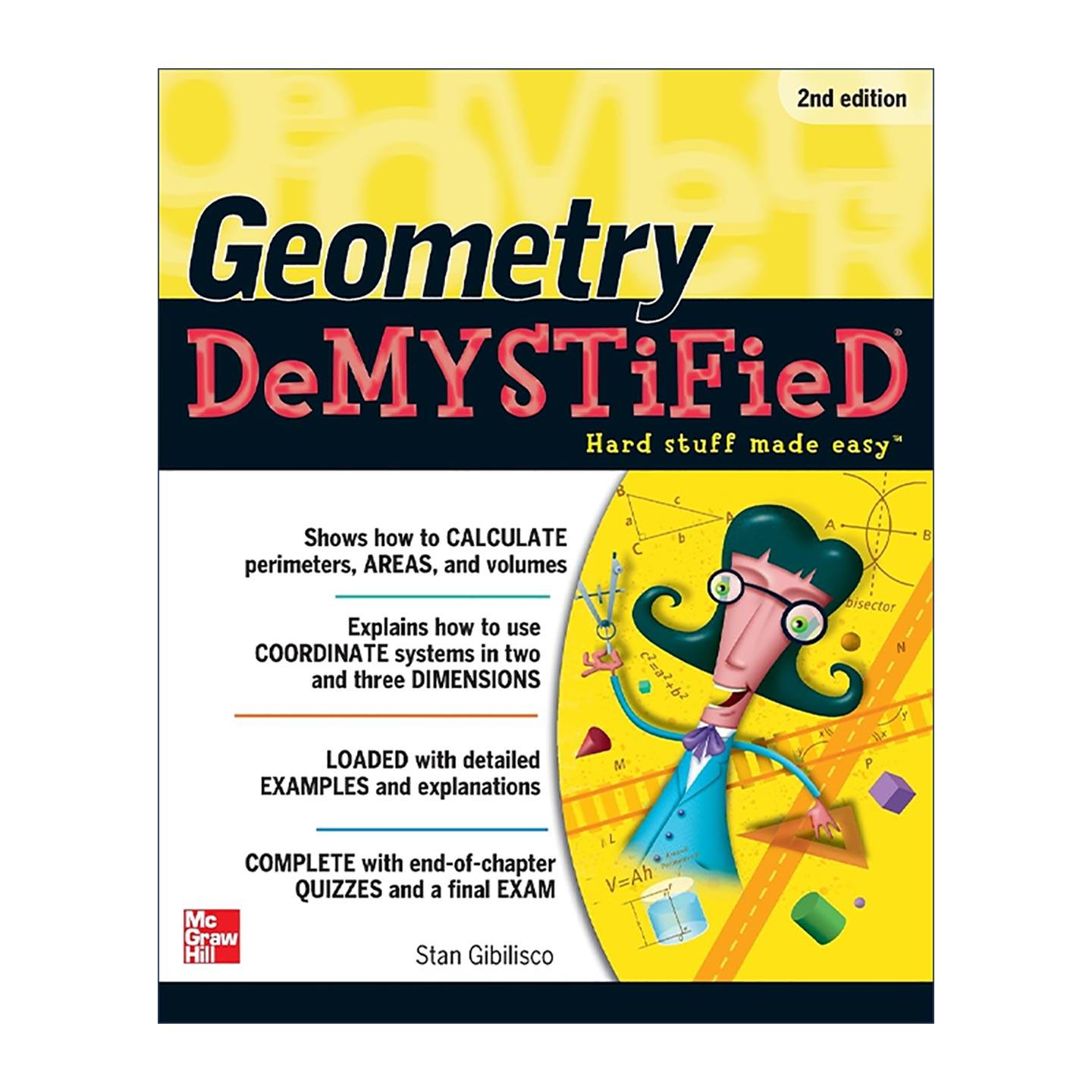 英文原版 Geometry Demystified 几何学 第2版 自学向导系列 英文版 进口英语原版书籍