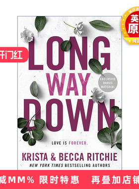 英文原版 Long Way Down 漫漫长路 浪漫小说 Krista Ritchie 英文版 进口英语原版书籍