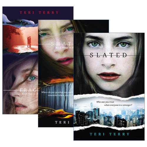 英文原版 Fractured Slated 盖石板瓦系列3册 青少年小说 Teri Terry 英文版 进口英语原版书籍