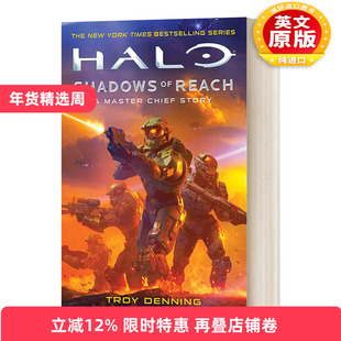 英文原版 Halo Shadow of Reach 光环小说 致远星 Troy Denning 科幻小说 英文版 进口英语原版书籍