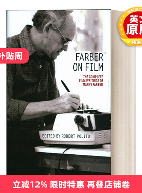 英文原版 Farber on Film a LOA Special Publication 曼尼·法伯关于电影的文集 美国文库 Manny Farber 英文版 进口英语原版书籍