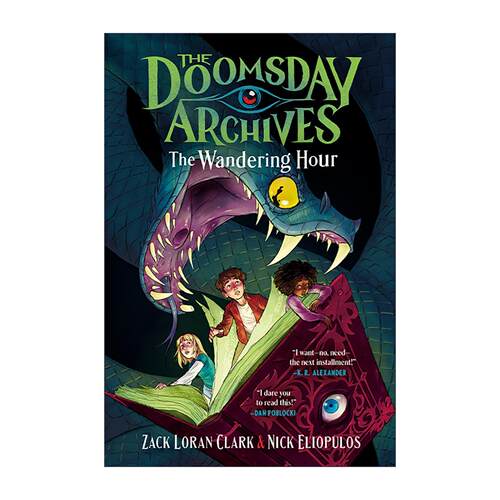 英文原版 The Doomsday Archives The Wandering Hour 末日档案系列1 流浪时刻 儿童小说 Minecraft我的世界作者Nick Eliopulos