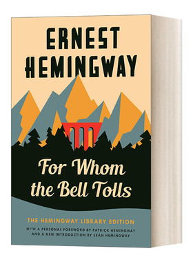 英文原版 For Whom the Bell Tolls 丧钟为谁而鸣 Hemingway Library Edition 英文版 进口英语原版书籍