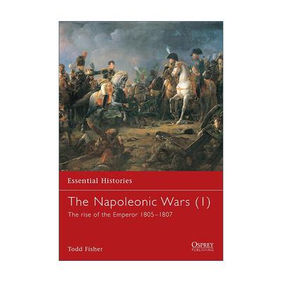 英文原版 The Napoleonic Wars 1 拿破仑战争1 崛起的皇帝1805–1807年 全彩插画战争历史系列 英文版 进口英语原版书籍