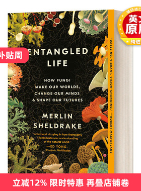 英文原版 Entangled Life 纠缠的生命 真菌如何创造我们的世界 英文版 进口英语原版书籍