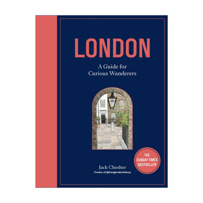 英文原版 London A Guide for Curious Wanderers 伦敦 好奇漫游者插画指南 精装 英文版 进口英语原版书籍