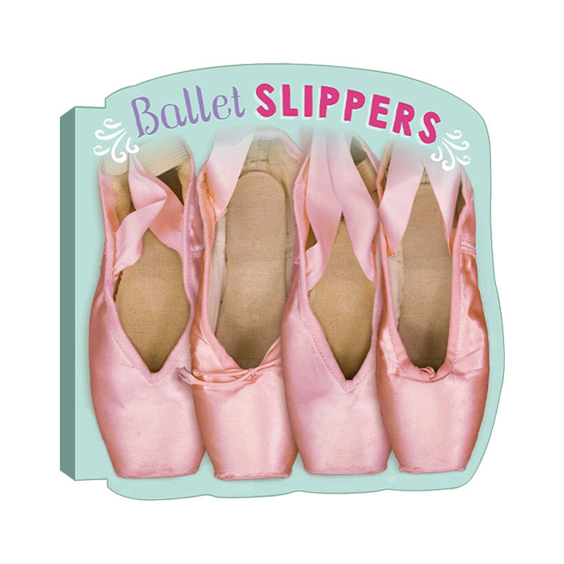 英文原版 ballet slippers 芭蕾舞鞋 异形纸板书 英文版 进口英语原版
