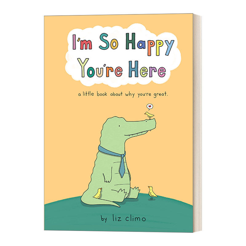 有你的陪伴我真高兴 莉兹·克里莫温馨绘本 精装 英文版 进口英语原版