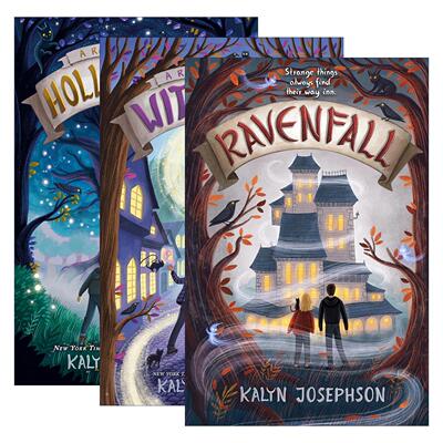 英文原版 Ravenfall 乌鸦瀑布系列3册 儿童奇幻小说 Kalyn Josephson 英文版 进口英语原版书籍